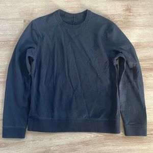 Lululemon Black Pullover Sweatshirt with side Zipper